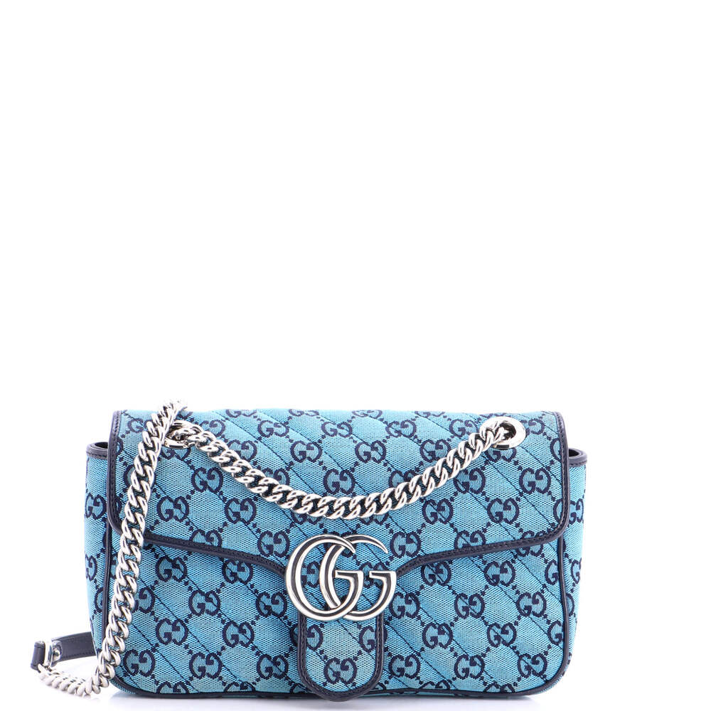 Gucci Gg Marmont Flap Bag Diagonal #254926G12B
